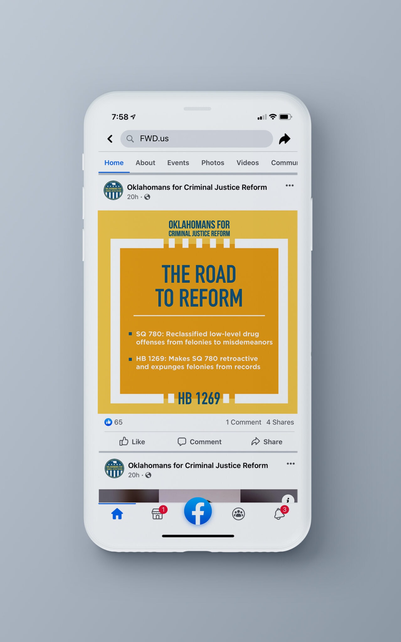 Reform at the Root Passing State Questions 780 & 781 Saxum