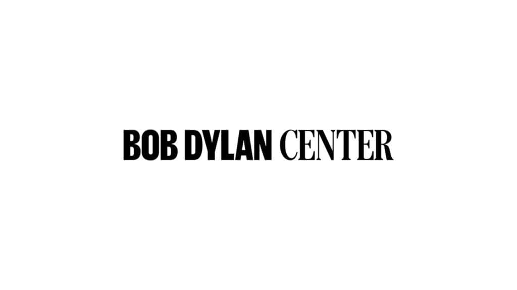 Modern BOB DYLAN CENTER logo design for cultural and music engagement.